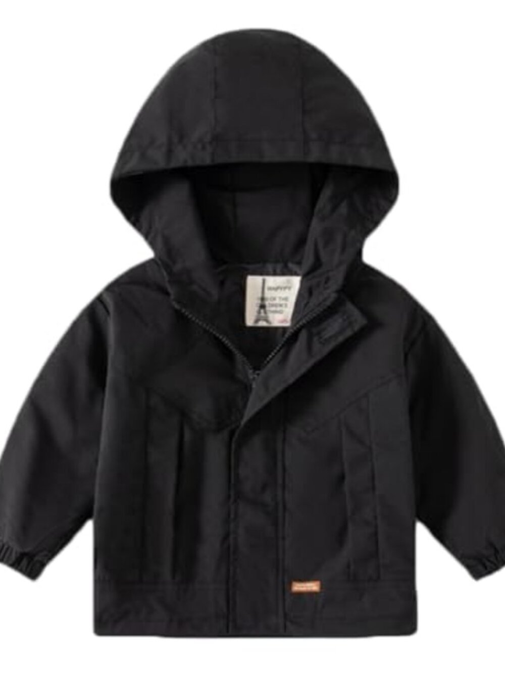 Toddler Boys Hooded Windbreaker Jacket Lightweight ZIP Up